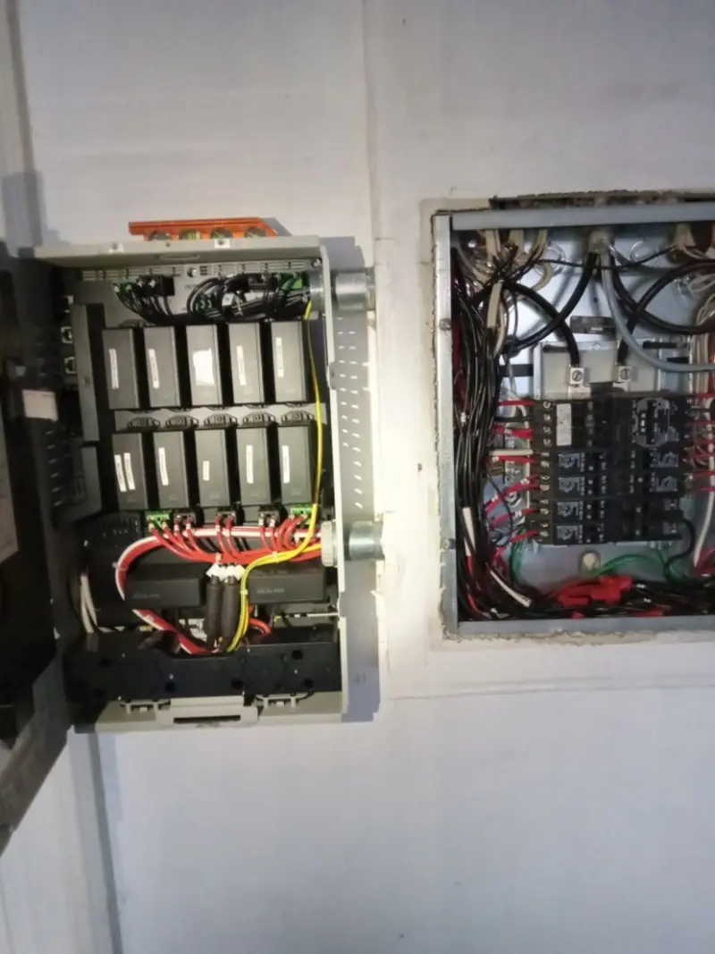 Electrical panel upgrade completed for Indoor Lighting Installation in Tallassee
